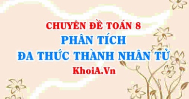 Phân tích đa thức thành nhân tử, 8 cách phân tích đa thức thành nhân tử và ví dụ minh hoạ Toán lớp 8